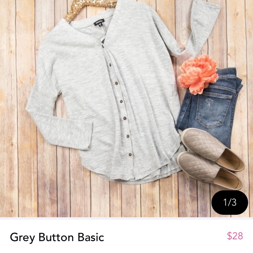 Button Front Top